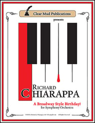 A Broadway Style Birthday! Orchestra sheet music cover Thumbnail